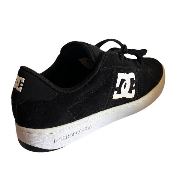 NEW MENS DC STRIKER SIZE 12 BLACK White SKATE SHOES -No Box main image 5
